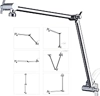 Vista 9 de G-Promise Brazo de Extensión para Cabezal de Ducha de 13 Pulgadas, Extensor de Latón Macizo Ajustable en Altura y Ángulo, Eleva o Baja la Ducha