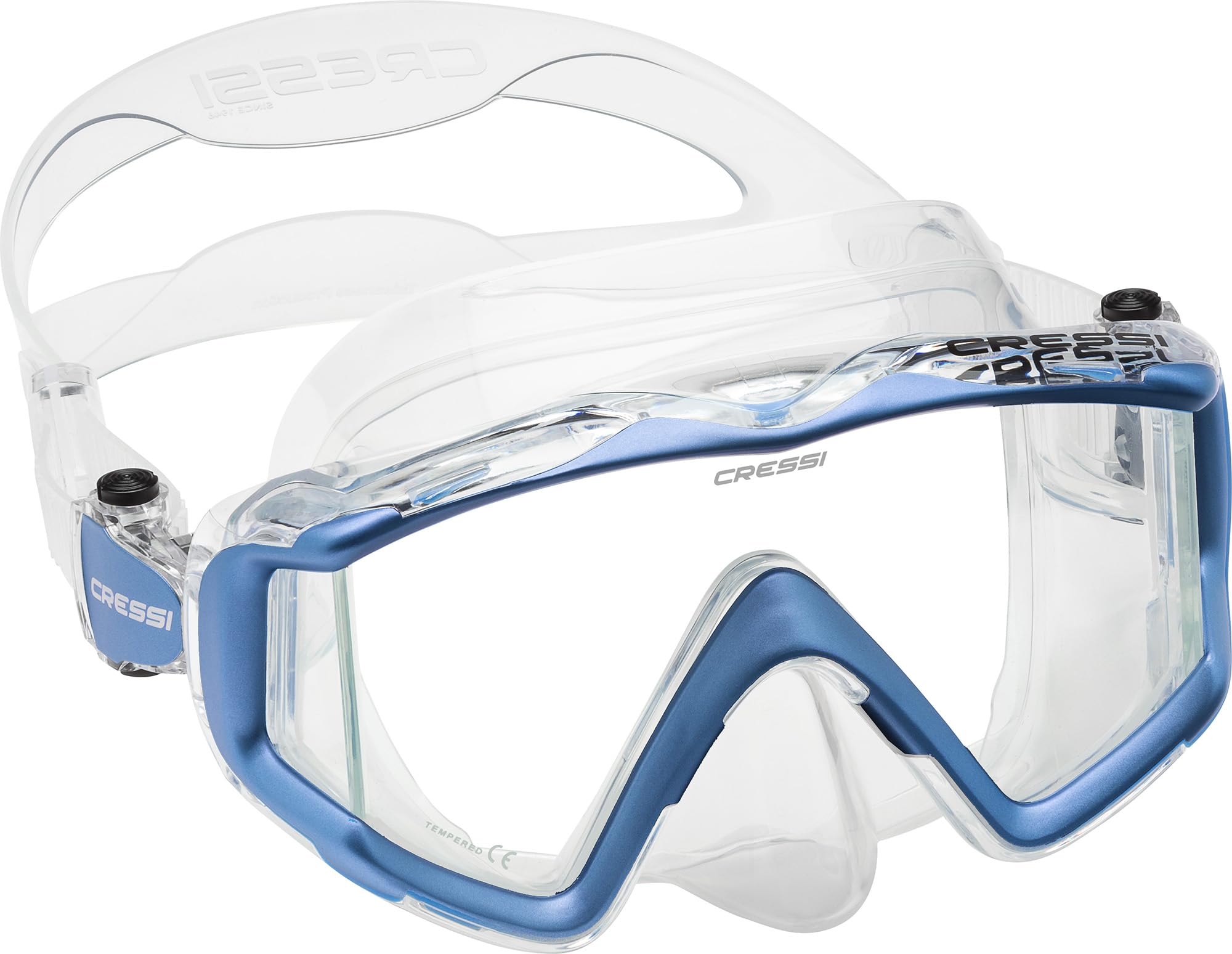 Cressi Liberty Triside SPE, Transparente/Zafiro