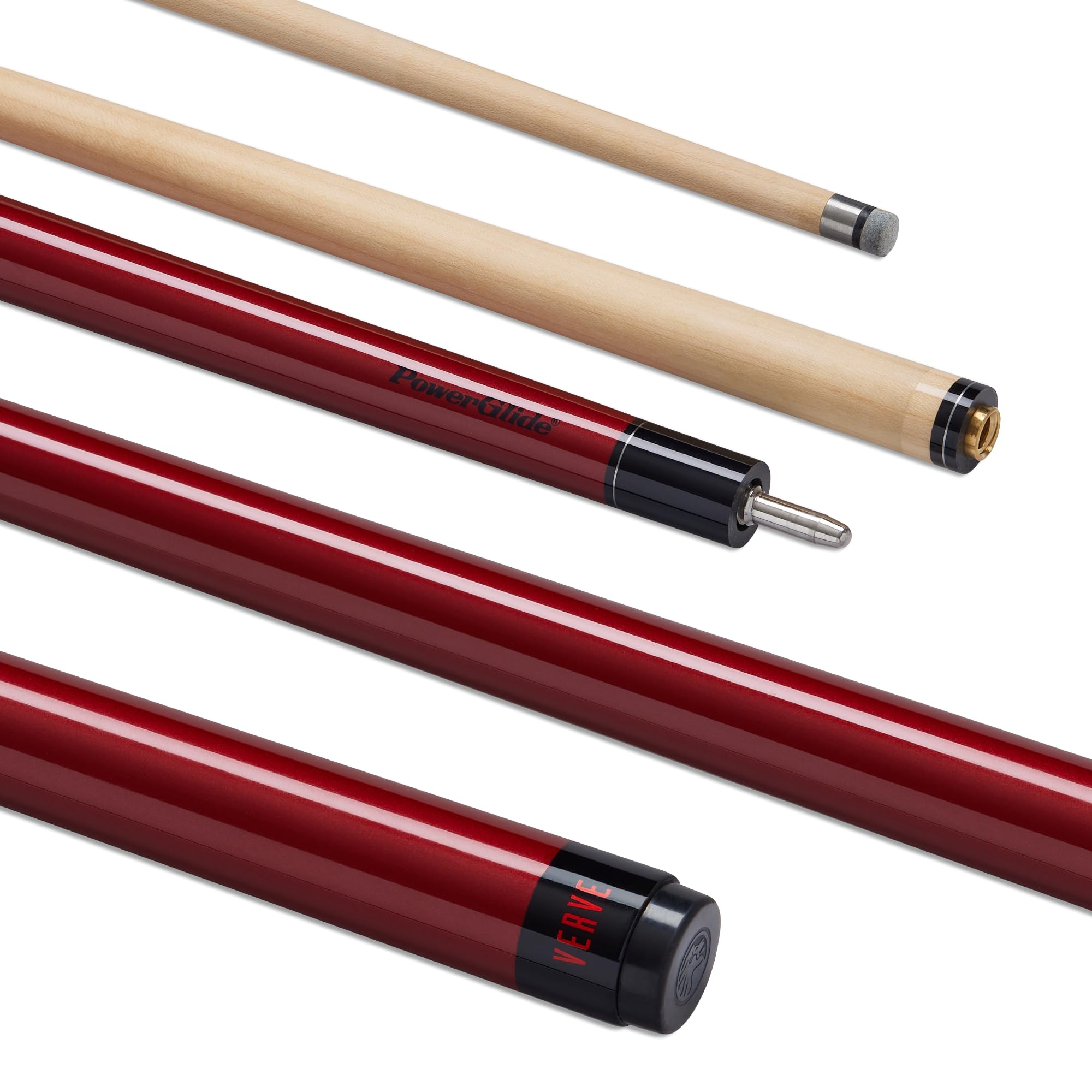 POWERGLIDE Verve queue de billard mixte pour un jeu fluide et précis - 8