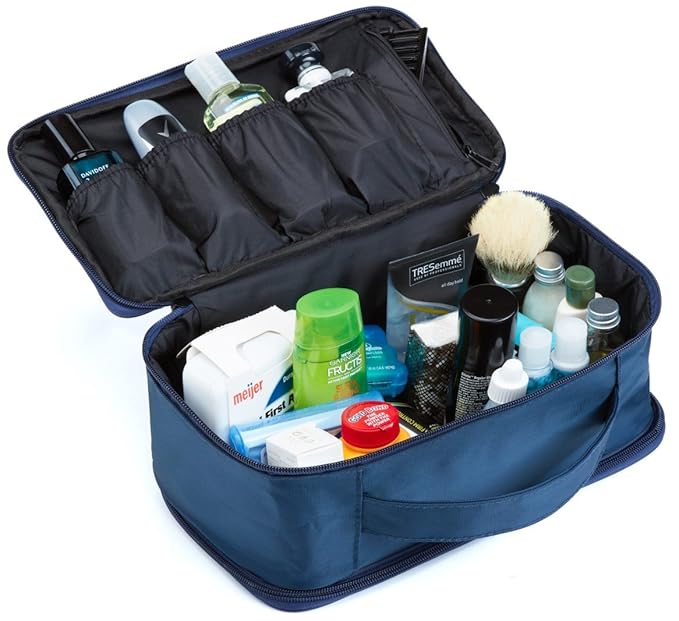 Mens Travel Toiletry Bag for Men Travel Case for
