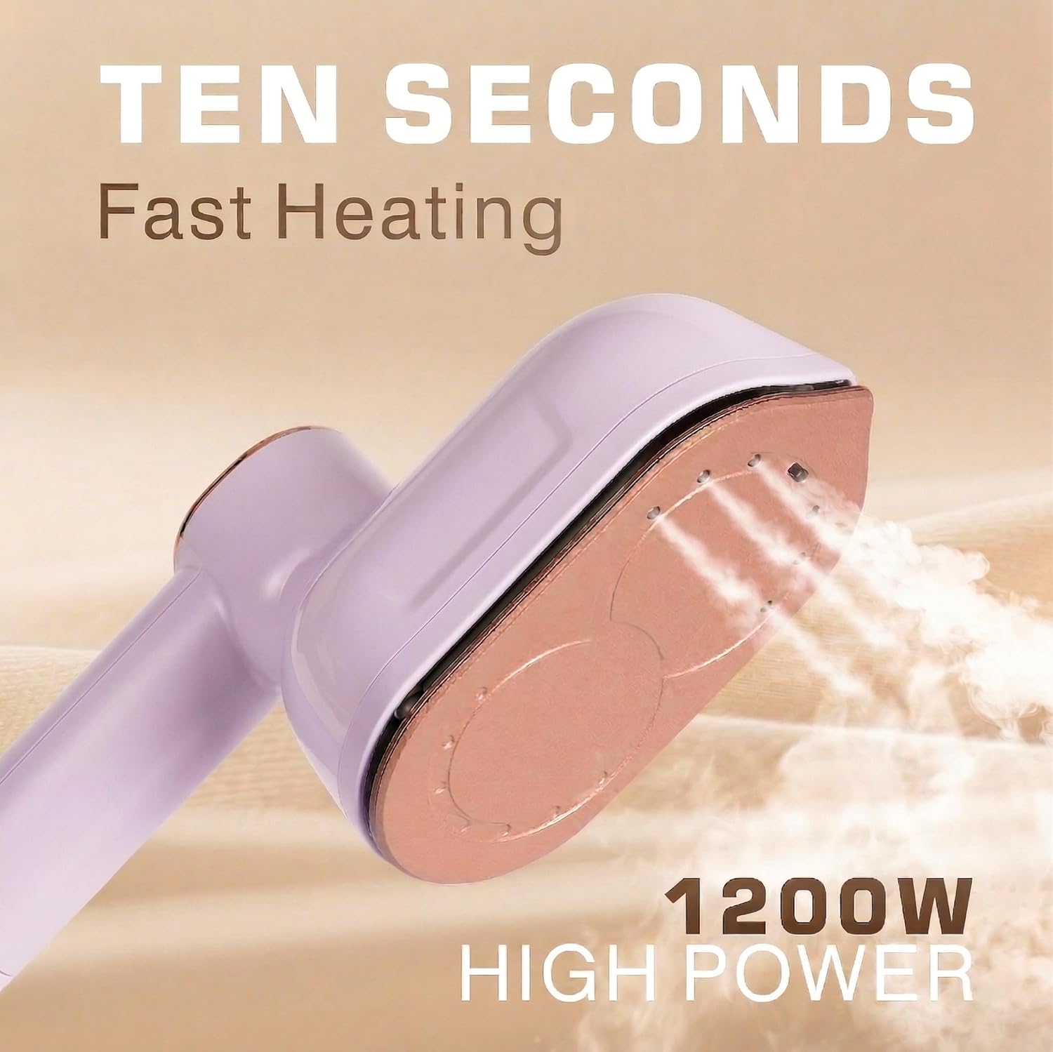 Steamer for Clothes,1200W Clothes Steamer Iron combo, Fast Heat Up Travel Steamer with 3 Steam Modes LCD Display, 180ml Water Tank, Wrinkle Remover for Home & Travel