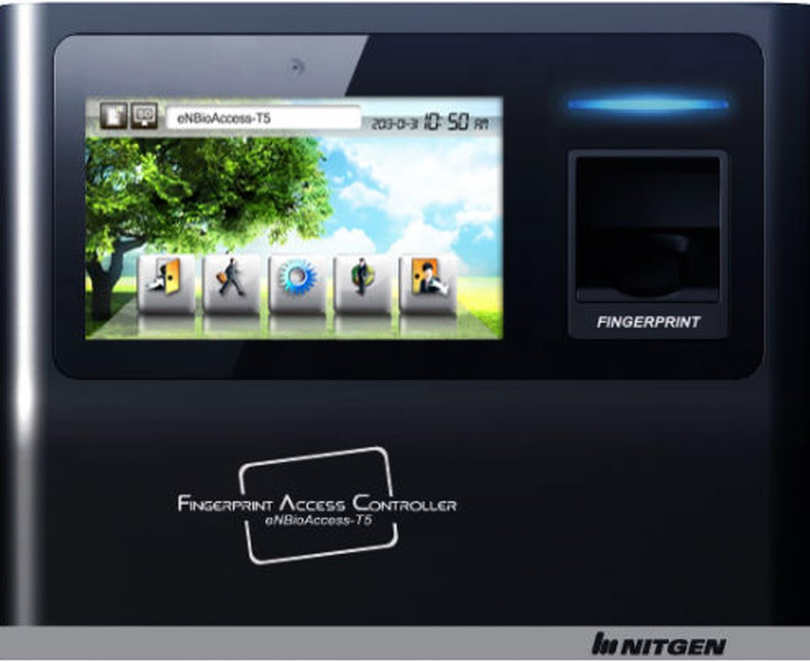 Nitgen eNBIOAccess-T5 SW300-M Biometric Fingerprint Access Control Attendance Standard(fingerprint, password)+ High frequency card Mifare 13.56MHz