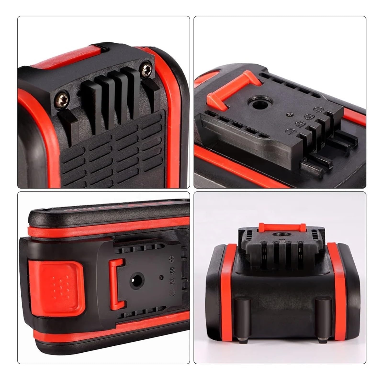 Batteria Ricaricabile Agli Ioni Di Litio 88VF Ad Alta Capacità, Compatibile Con Worx, Batteria For Sega Elettrica A Batteria Sega Alternativa A Batteria 36VF48VF(1 Battery)