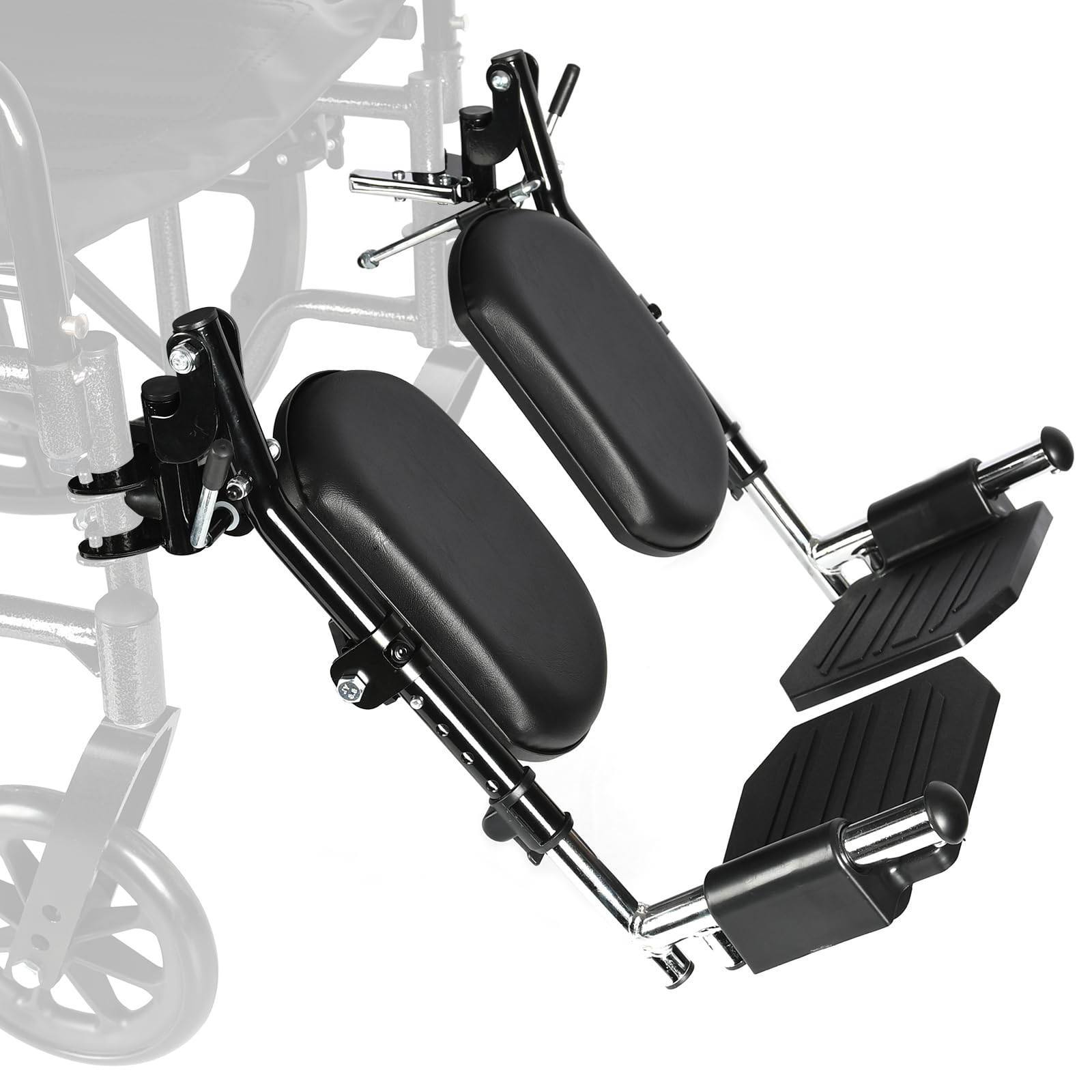 Photo 1 of Generic Wheelchair Footrest - Black - 22 Inch