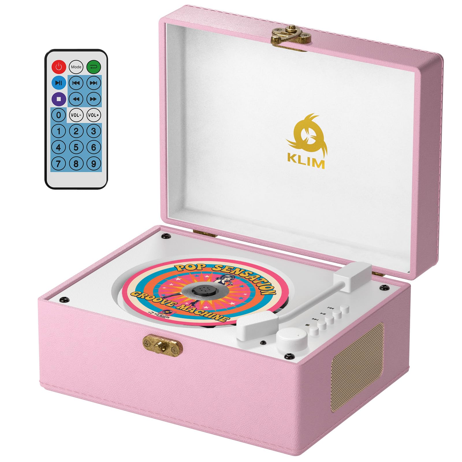 Amazon.com: KLIM Retro CD Player – Vintage Style CD Player with