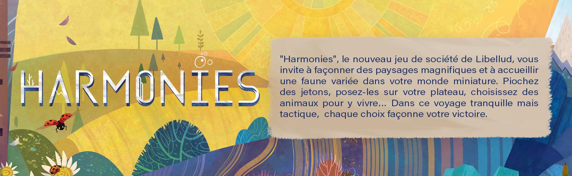 Asmodee | Armonías | ES/NL | LIBELLUD | Juegos de Mesa - Juegos Familiares y Amigos | A Partir de 10 Años - Versión Francesa y Holandesa