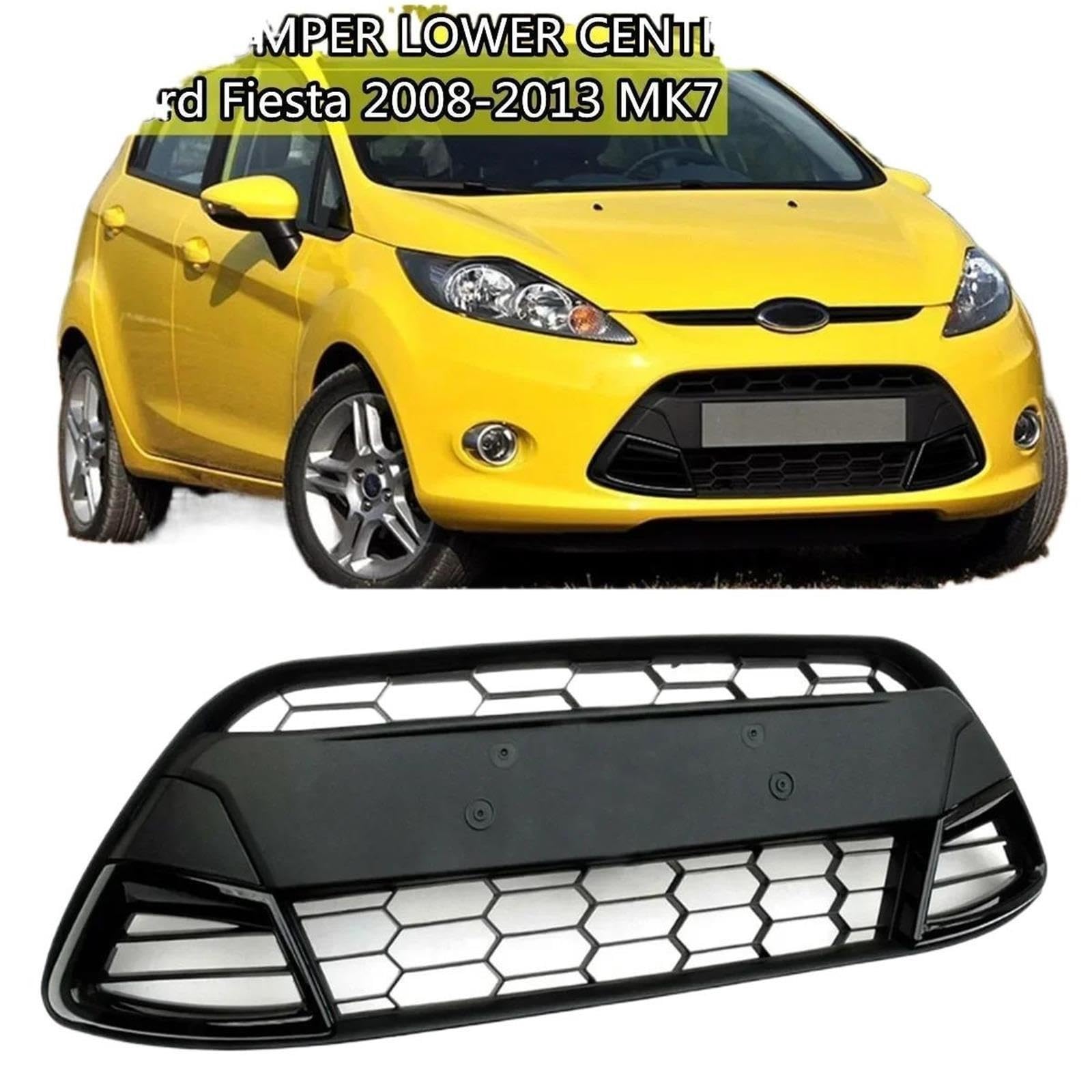 External grille Per Ford Fiesta MK7 2008-2013
