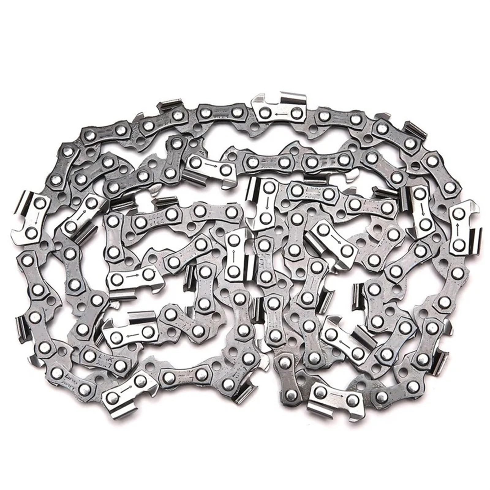 Cadena de Motosierra de 16 Pulgadas, Cadena de Motosierra, 16 Pulgadas, 3/8 LP, Calibre 0,050, Paquete Cadena 2 57 eslabones transmisión for Sierra eléctrica