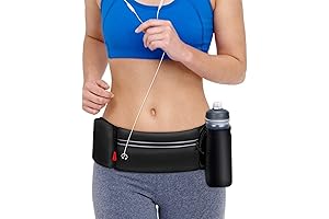 No-Bounce Water Bottle Belt for Walkers and Runners