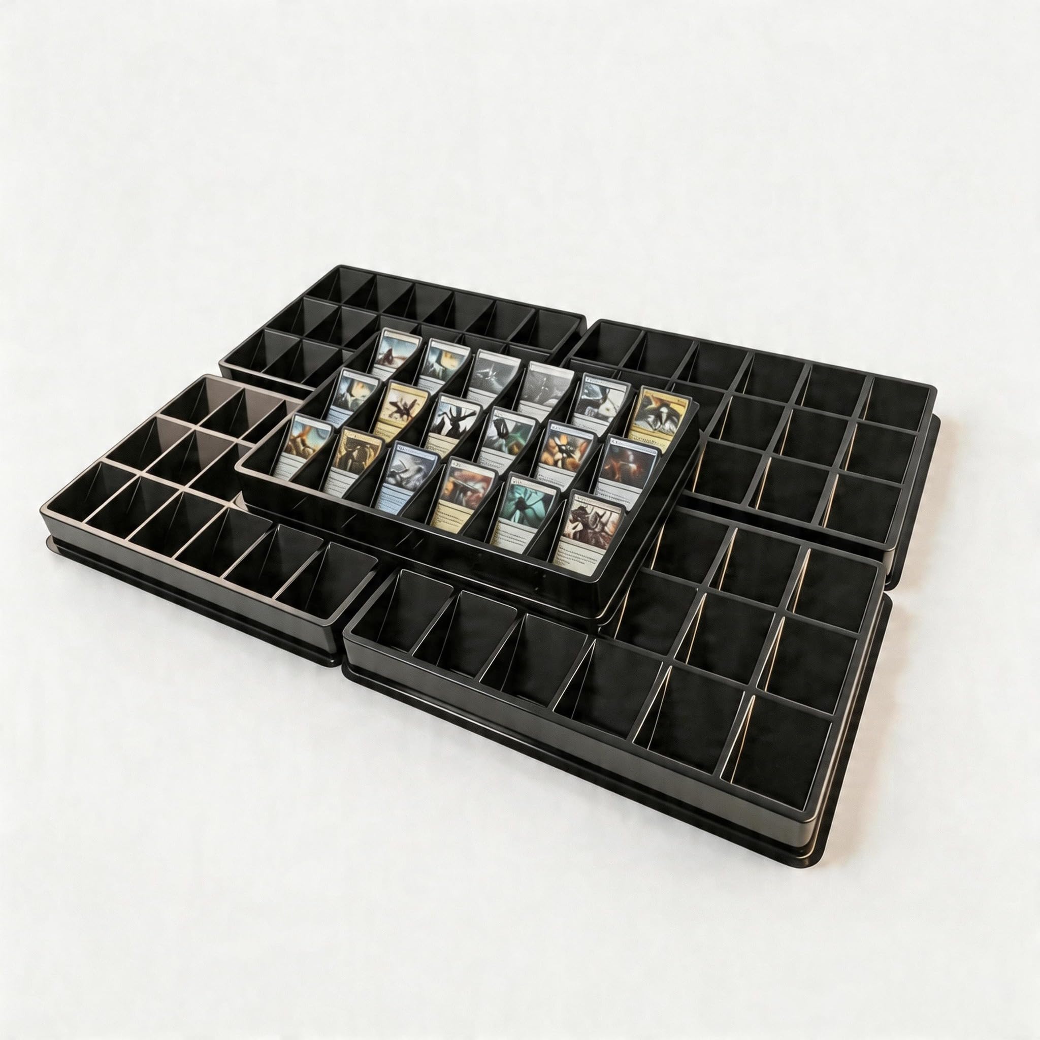 sorting mtg cards Amazon.com: Coolbyl Card Sorting Tray 5ct – 18 Compartment Each, Stackable  Trading Card Organizer for TCG, Durable Card Storage Sorter for Sports MTG  Cards : Toys & Games