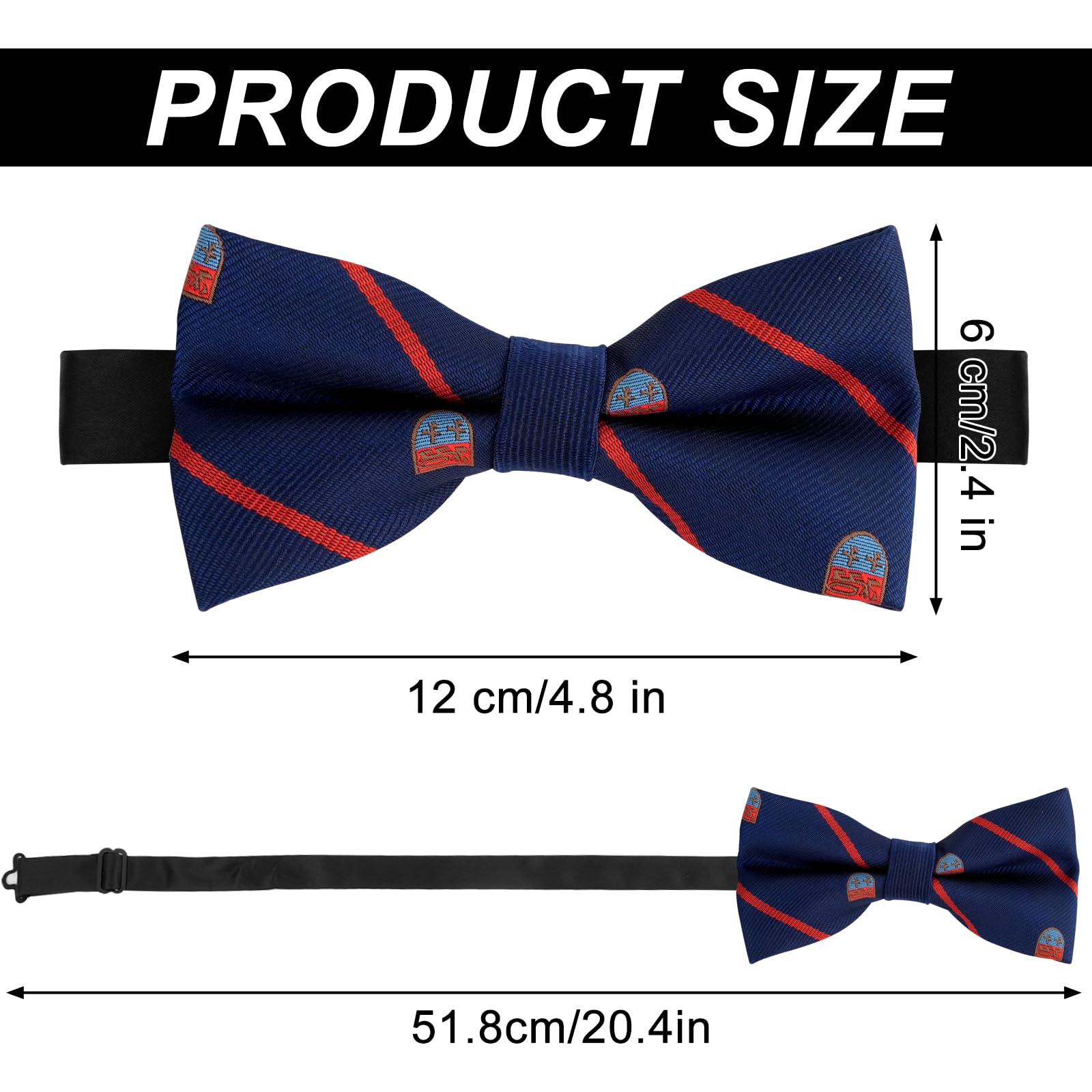 10 Pezzi Papillon da Uomo, Multi-colore Affari Tuxedo Papillon per Gli Uomini Ragazzi, Classico Pre-legato Suit Cravatte, Regolabile di Lusso Formale Collo Bowtie per Affari Matrimonio Partito