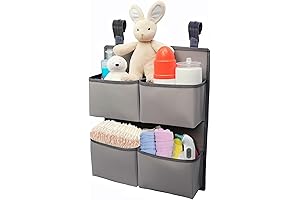 hiccapop Hanging Diaper Organizer for Crib/Playpen/Bassinet