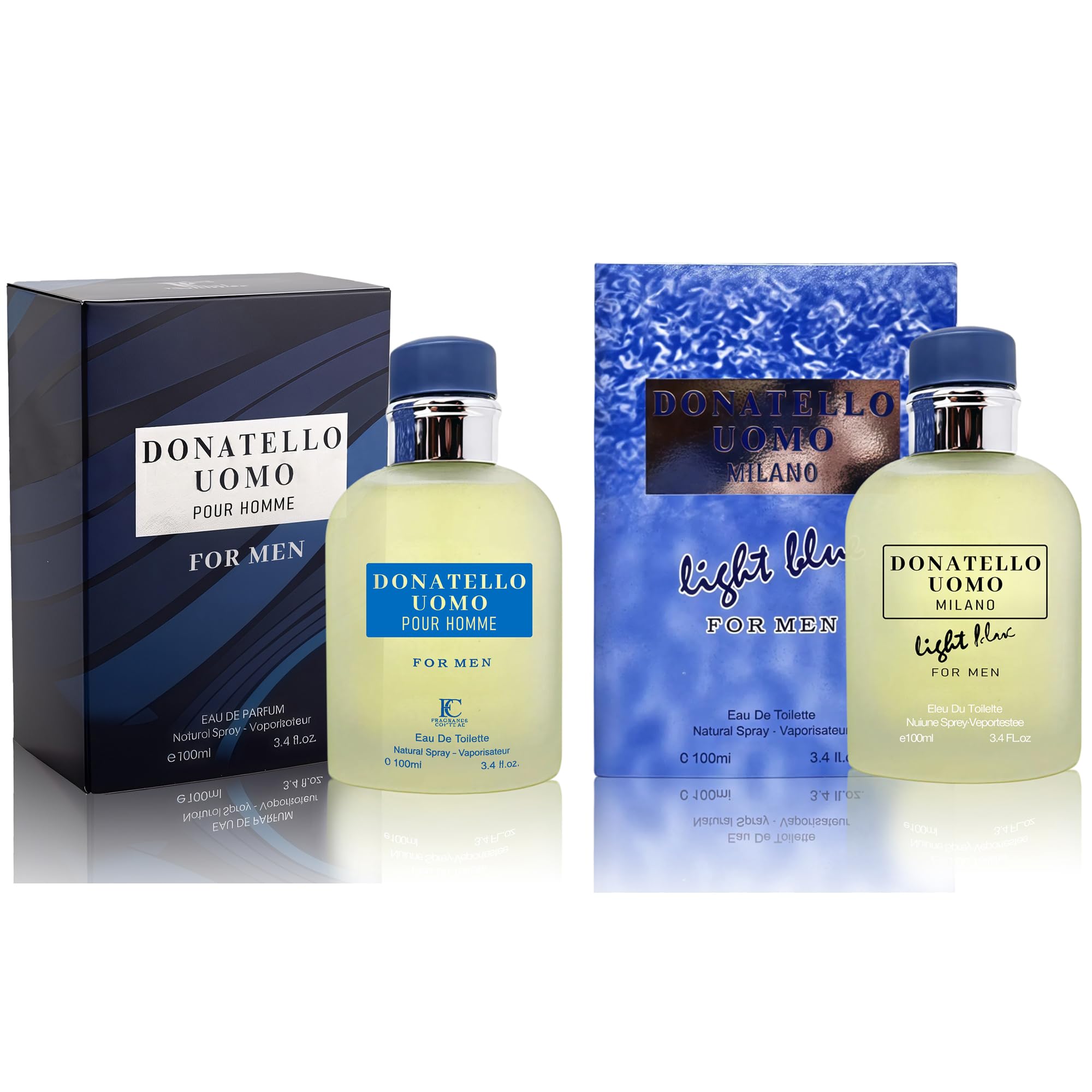 Amazon.com : AFLUXE Men's Cologne Donatello Uomo & Donatello UOMO