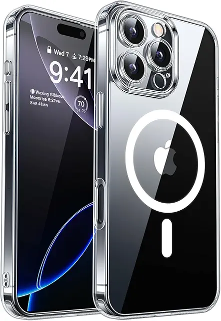 Clear iPhone 16 Pro Case with MagSafe - Full Camera Protection