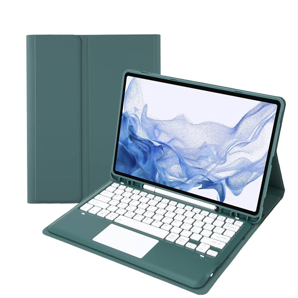 タブレット Galaxy - Galaxy Tab S8+ Book Cover Keyboard Galaxy Tab S8+/S7+/S7 FE Book Cover Keyboard - Slim