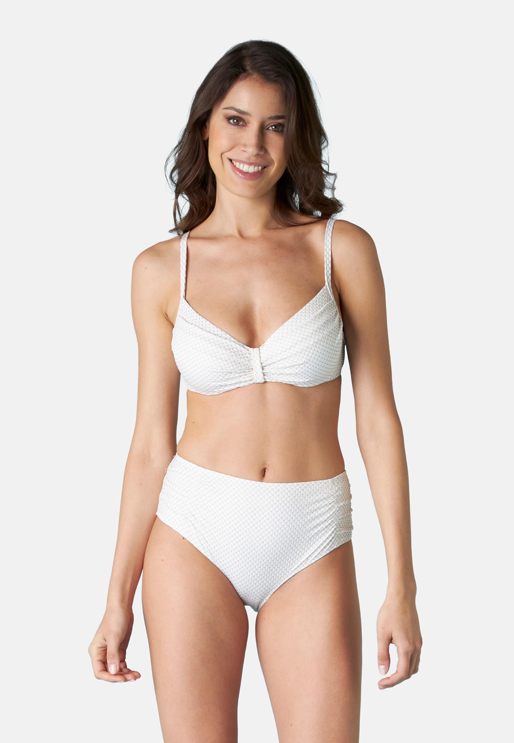 Lovable Reggiseno con Ferretto E Drappeggio Jacquard Bikini Donna (Pacco da 1)