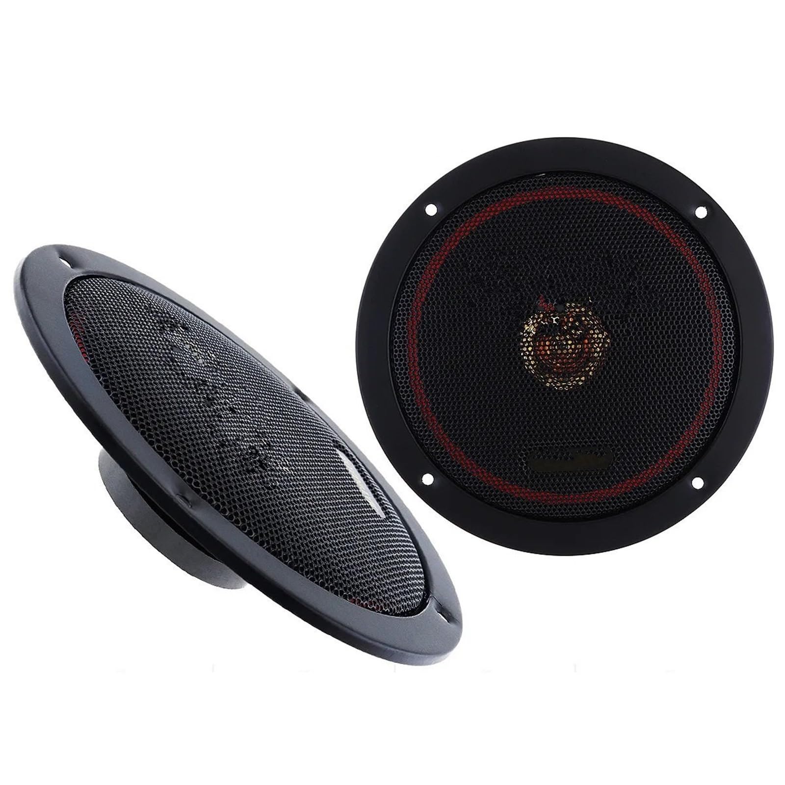 Głośnik Głośnik Wysokotonowy 2 szt. 6,5 cala 12 V 150 W samochodowy zestaw głośników współosiowych do drzwi pojazdu Auto muzyka stereo pełny zakres częstotliwości głośników