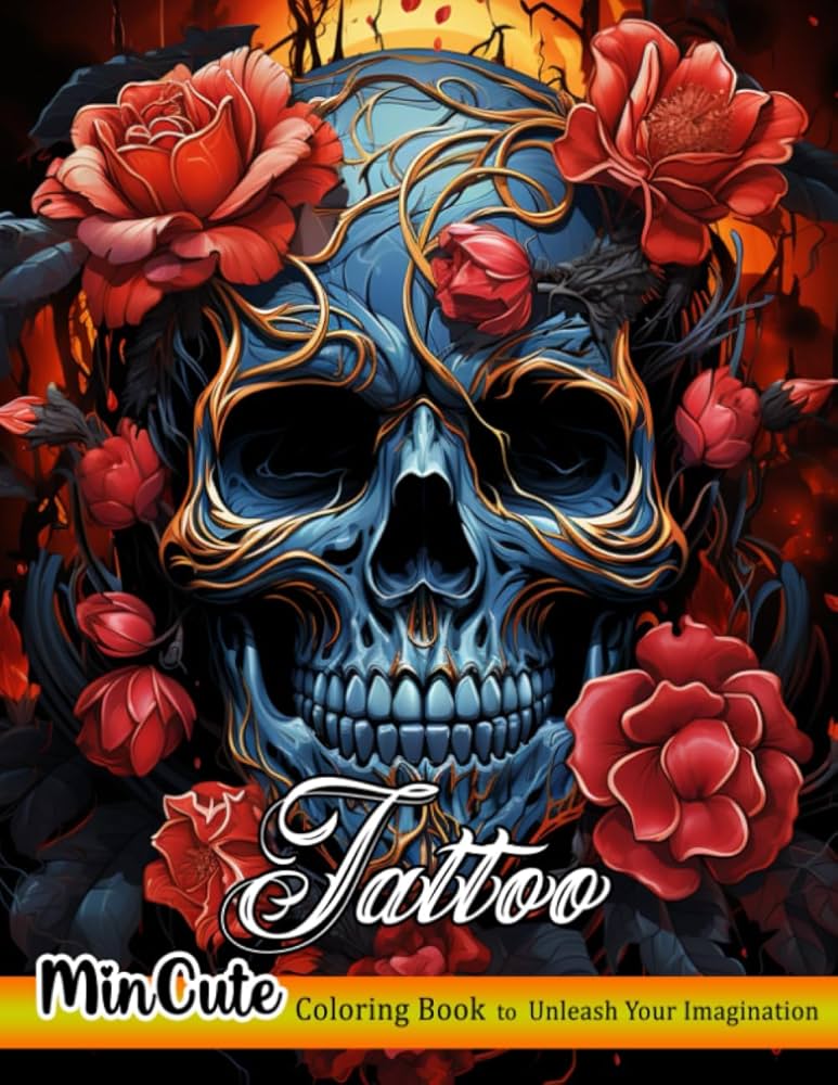 その他 THE TATTOO COLORING BOOK Amazon.com: The Tattoo Coloring Book: Coloring Book for