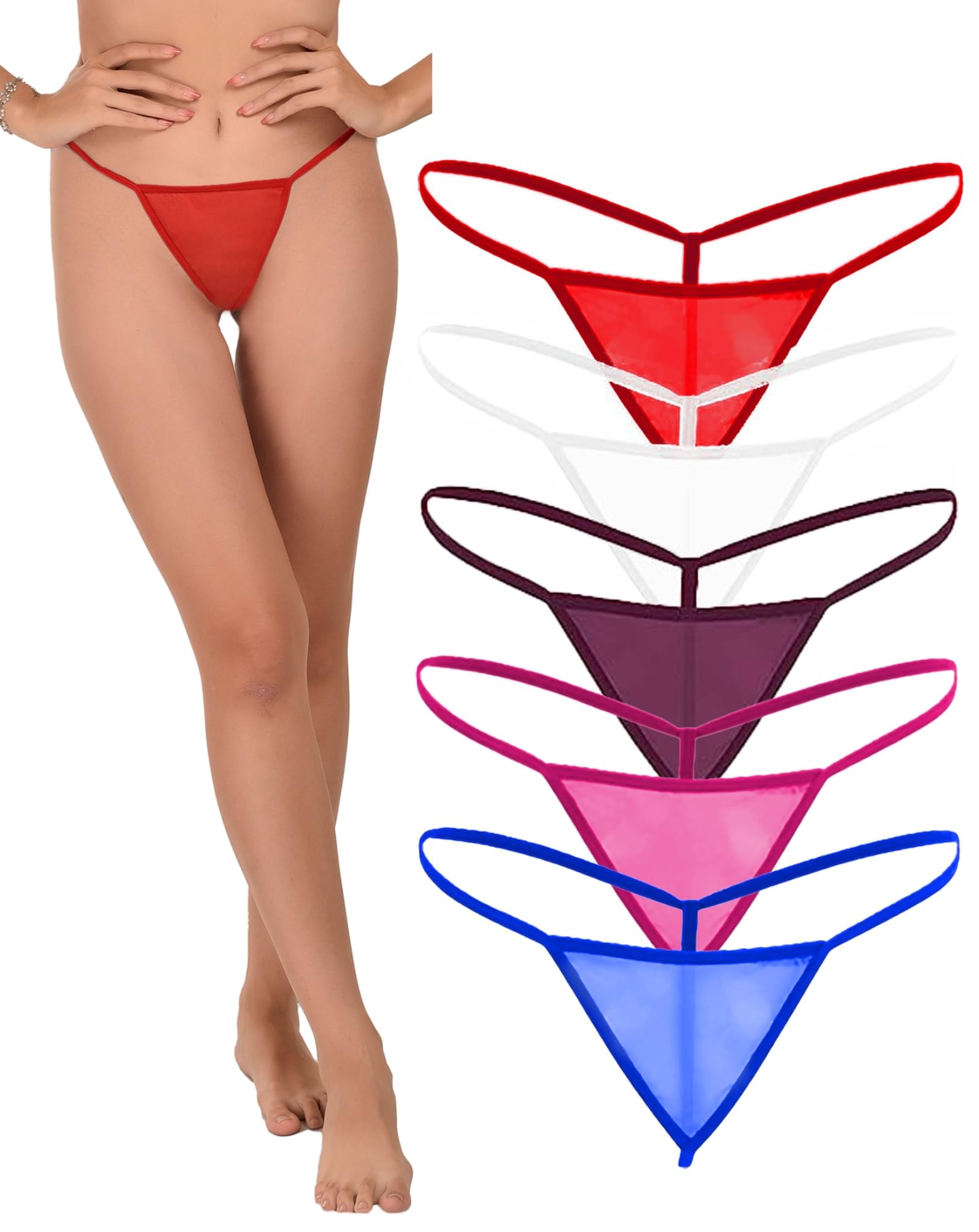 Women G String Panties Combo