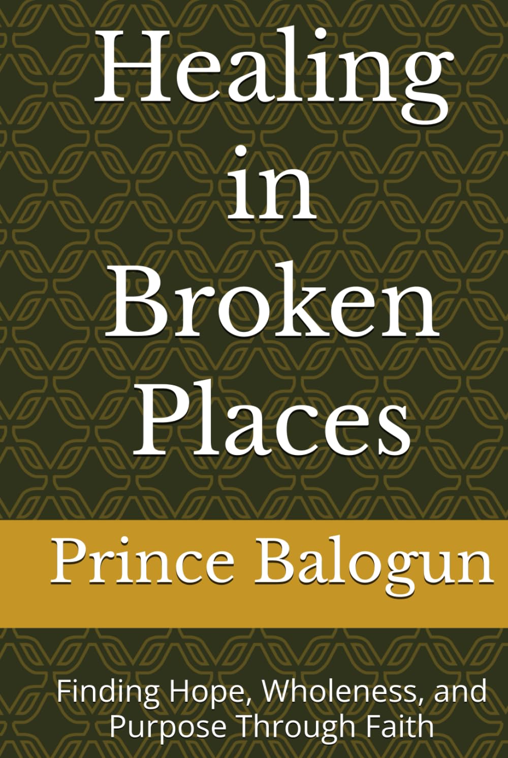 Healing in Broken Places: Finding Hope, Wholeness, and Purpose Through Faith (“The Vessel & Transformation Series”)