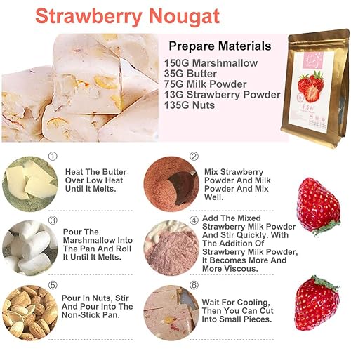 Miniatura 8 de Plant Gift Strwberry - Polvo de fresas liofilizadas 100% puras, reemplazo de comidas, polvo de fresas deshidratadas, sin OMG, sin gluten, vegano,