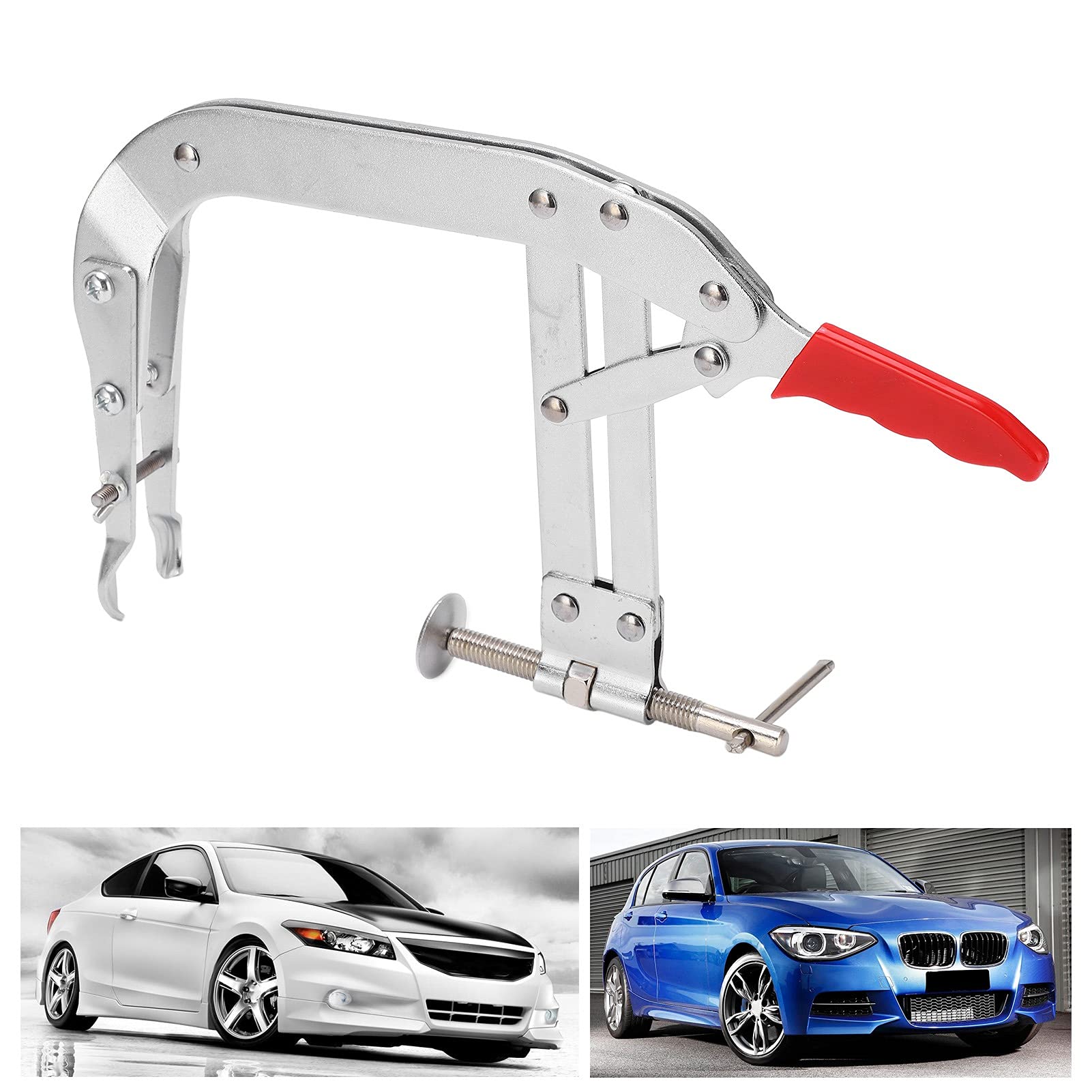 FUZHUI 8in Universal Valve Spring Compressor, Aluminum Alloy Material, High Hardness and Durability, for Car Automotive Engine Valve Spring Installation and Removal