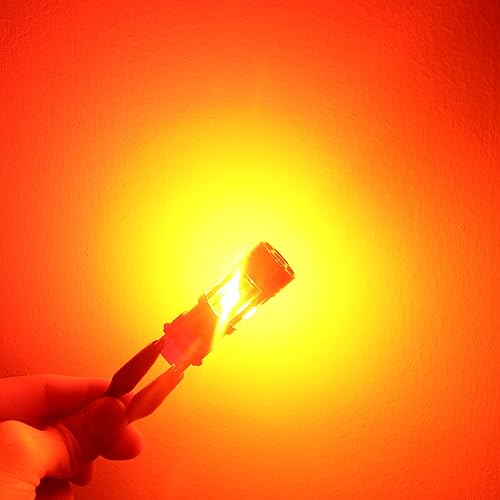 Miniatura 9 de Alla Lighting 39-SMD 31573156T25Chipsets color amarillo ámbar de alta potencia 2835focos LED superbrillantes para reemplazar lámparas de luz de