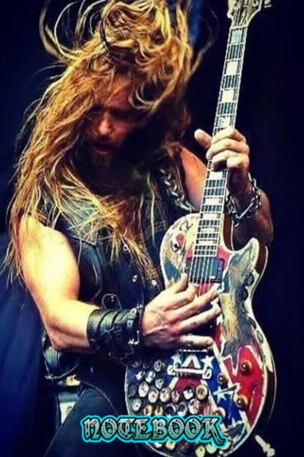 Notebook : Zakk Wylde College Ruled Thankgiving Notebook Template100 Pages, size 6x9 #592