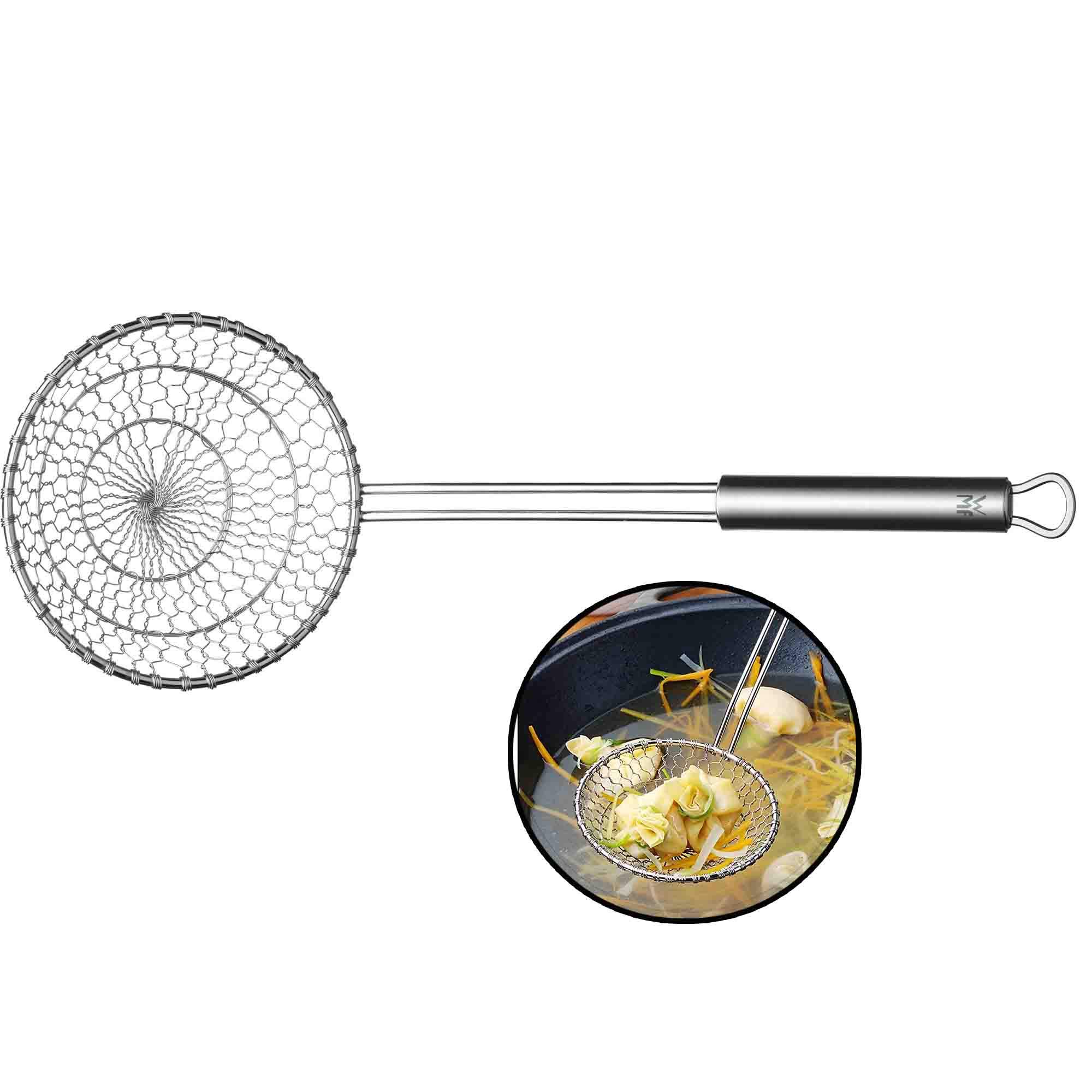 Buy WMF Professional Plus Mesh Strainer, Deep Fat Fryer Skimmer, Stainless Steel, 36cm Online at