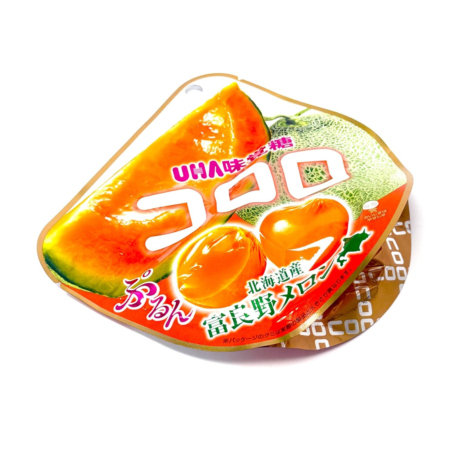 Ko-roro Gummy Candy 48g & 40g 5 Pack - Soft, Juicy Shine Muscat Flavor Gummies, Resealable Pouches for Freshness, Gummy Candy Variety Pack, Made in Japan, Perfect Bulk Gift (Hokkaido Red Melon (Litimited Edition) 5pack)