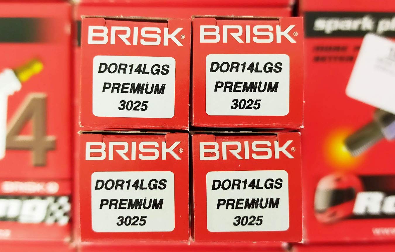 Amazon | BRISK ブリスク プラグ DOR14LGS×4本セット | スパークプラグ