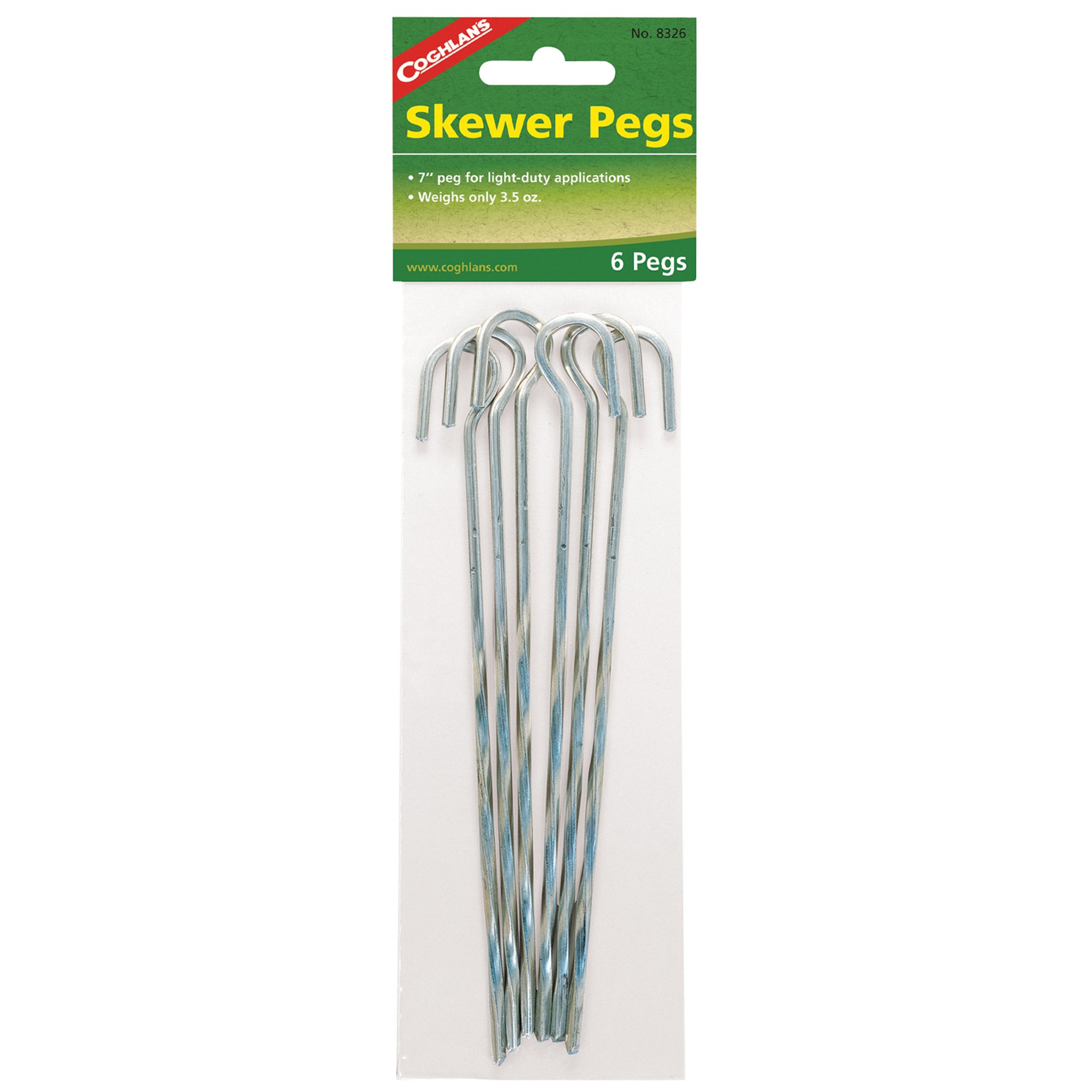 Coghlan'S Skewer Pegs 6 / Polybagged