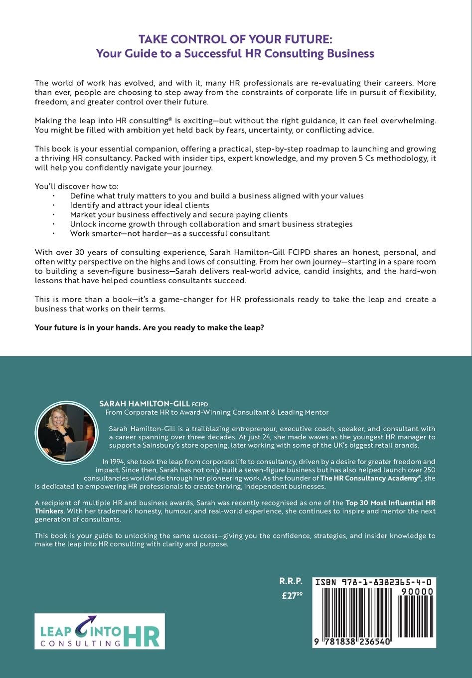 Leap into HR Consulting 2nd Ed.: How to move successfully from Corporate to HR Consulting - Image 2