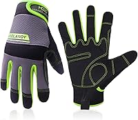 Vista 15 de HLDD HANDLANDY Work Gloves Women, Safety Work Gloves Touchscreen Working Glove for Mechanic, Gardening, Construction, DIY