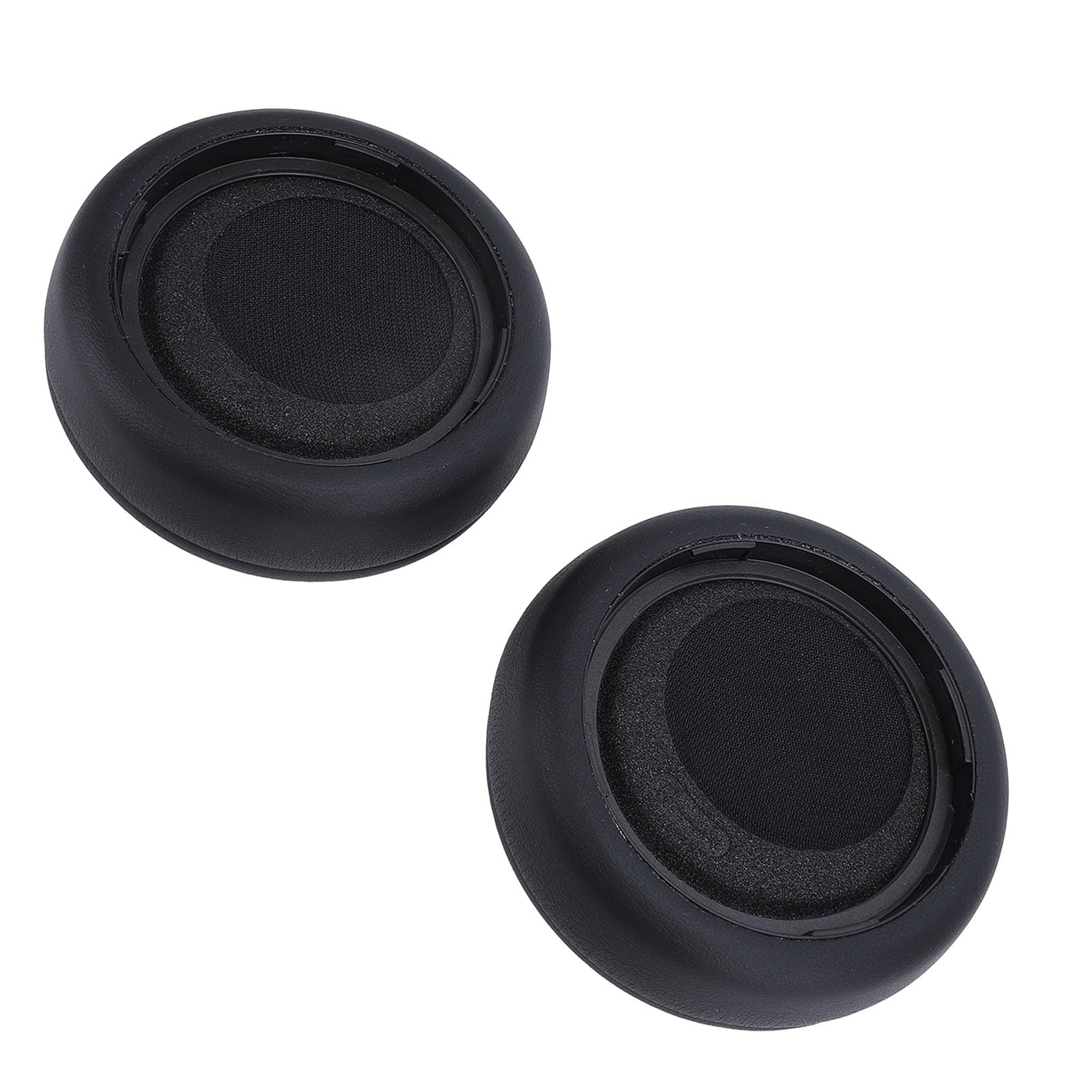 Almohadillas de Auriculares de Repuesto para los Headphones 1 y 2, Almohadillas Suaves de Cuero proteico con Espuma viscoelástica, Aislamiento acústico Mejorado y Ajuste (Negra)