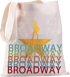 Broadway Gifts Broadway Musical Tote Bag Theater Bag Reusable Shopping Bag Broadway Lover Gift