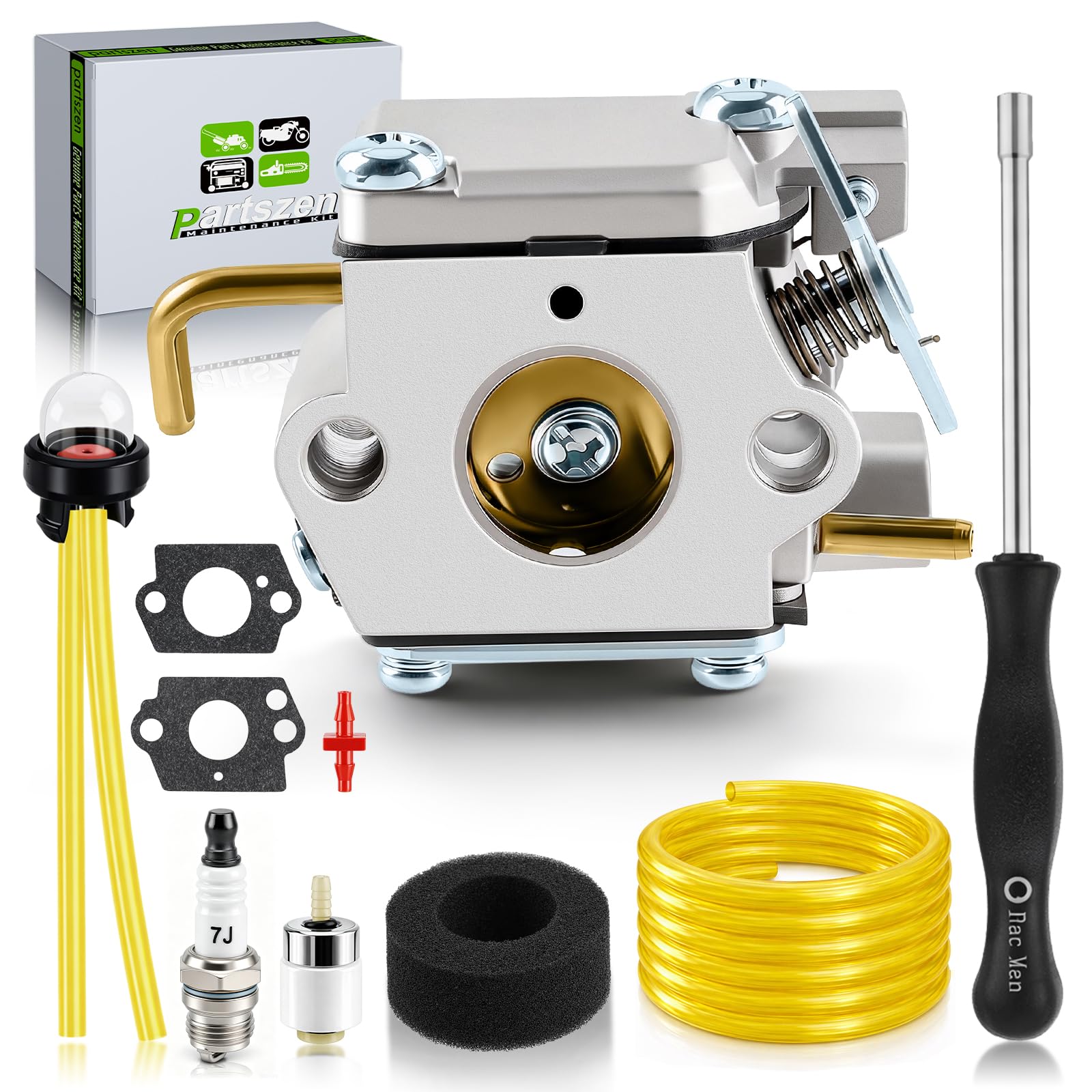Amazon.com: partszen 410r Carburetor Fit for Ryobi 725r 790r 700r