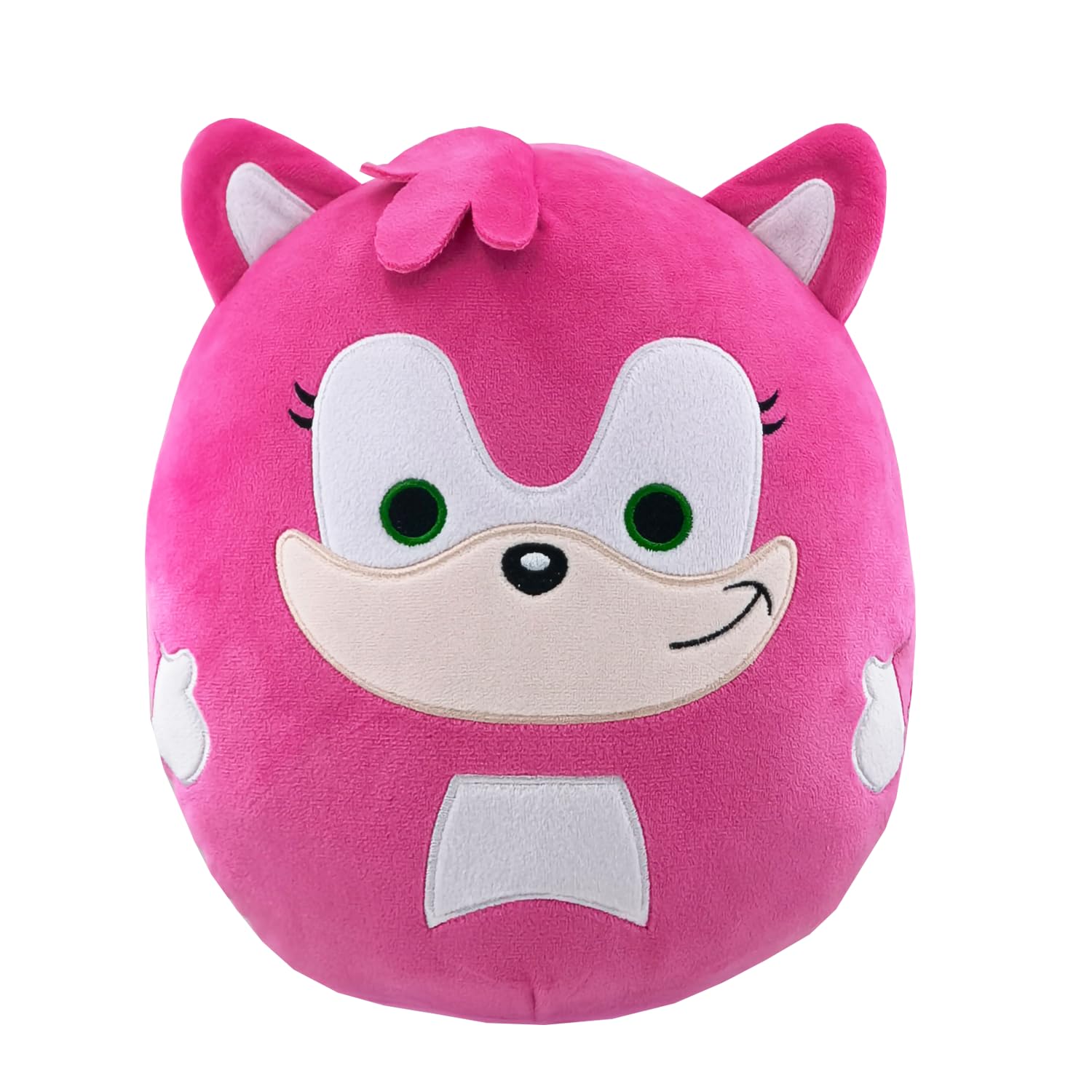 Xiaowoniu Super Sonic Birthday The Hedgehog Shadow Doll Cute Story Plush Soft Cute Pillow Toys for Boys Kids Creative Cartoon Doll Gifts (Amy Rose)
