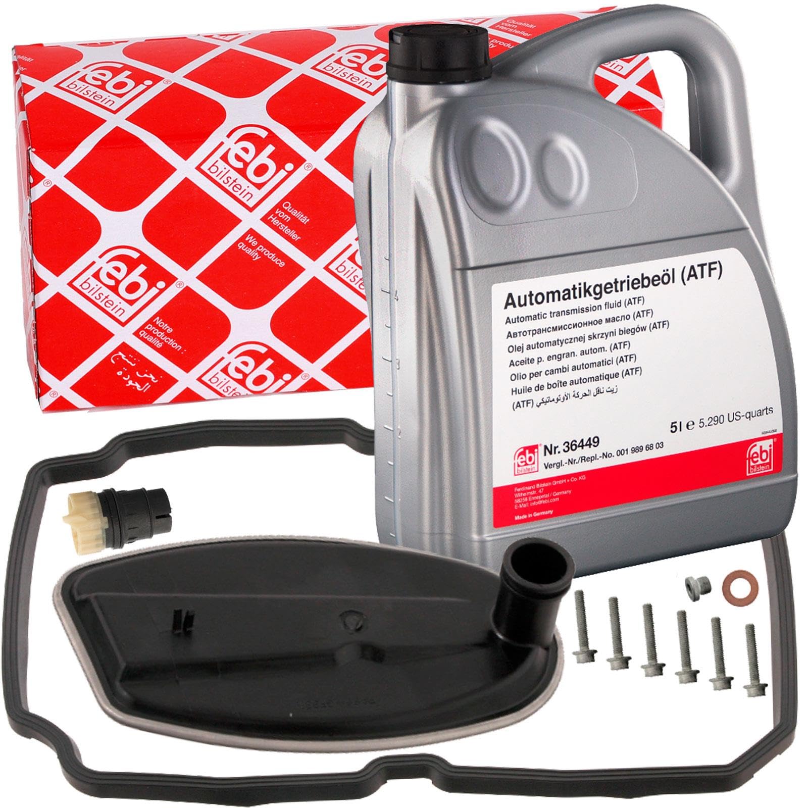 Febi Filter Automatikgetriebe+ATF Öl 5-Gang