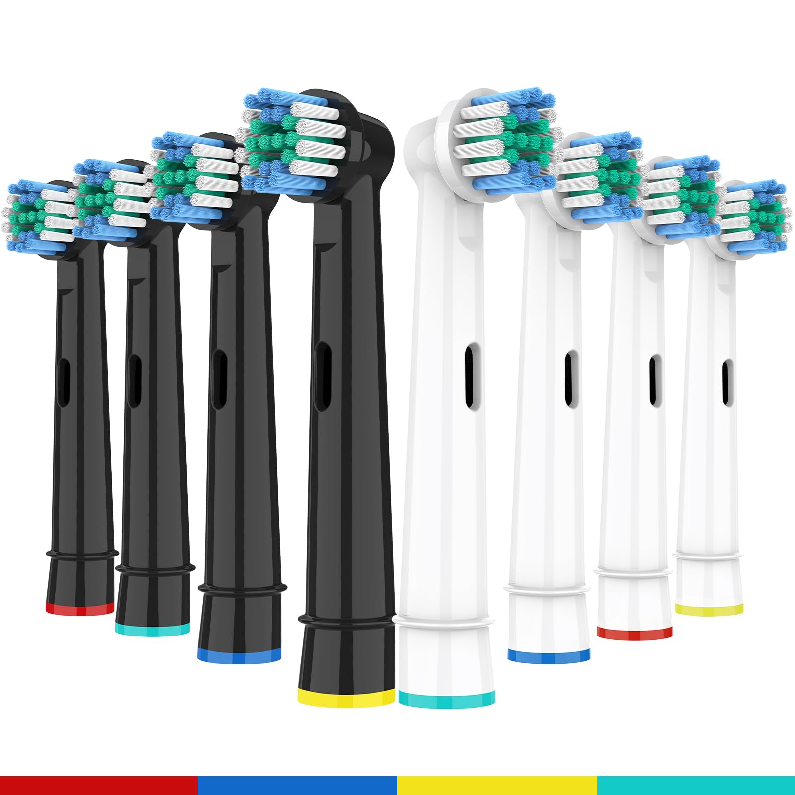 Aufsteckbürsten Für Oral-B – 8 Ersatzbürstenköpfe Für Elektrische Zahnbürsten