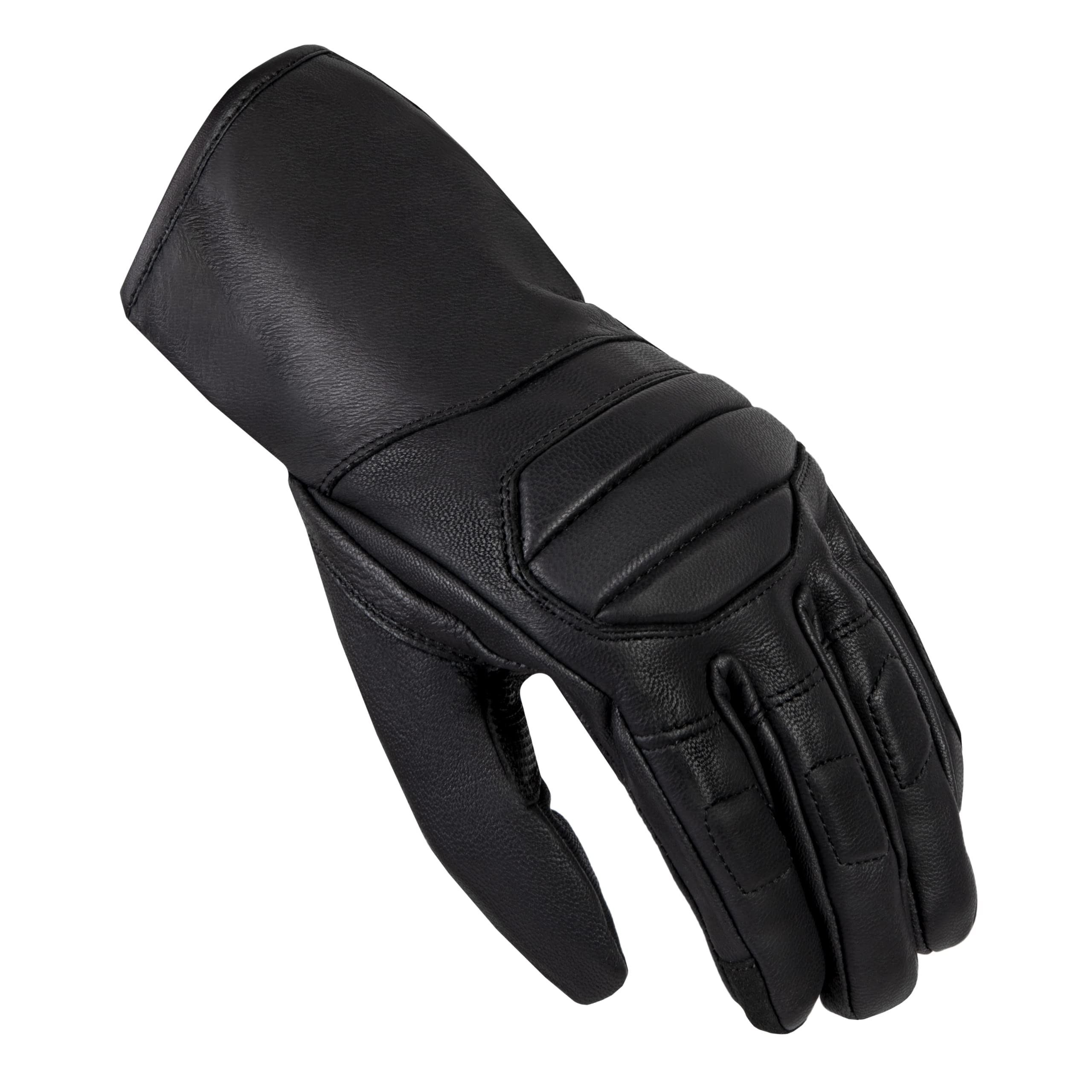 OZONE MOTO Rookie II Junior Guanti da Moto Bambini | Pelle di Capra | Protezione Caviglia in Schiuma | Costruzione Anatomica | Pad Compatibili con il Touchscreen