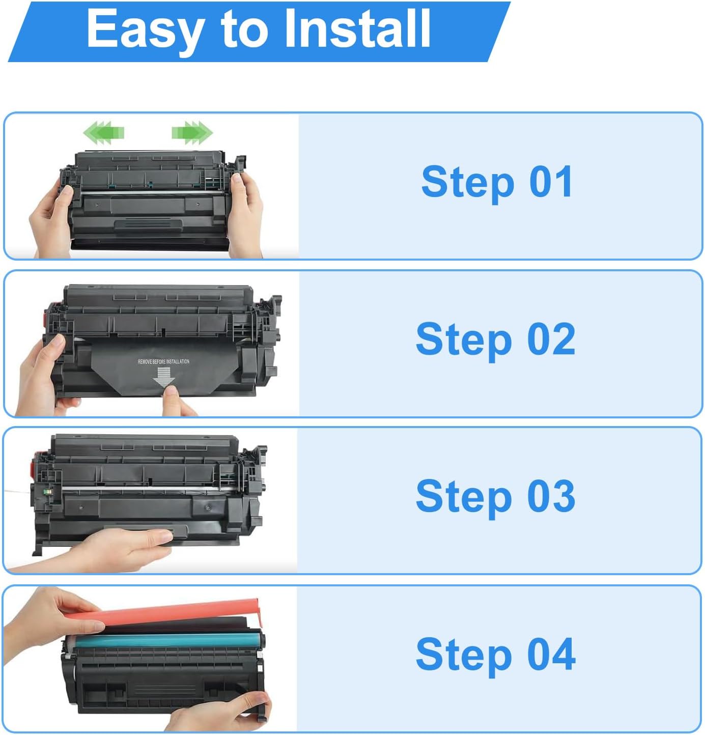 2 Pack - 87A CF287A Black Toner Cartridge Replacement for HP 87A CF287A for HP LaserJet Enterprise M506 Series M506n M506x M506dn,MFP M527 Series m527c,Pro M501 Series M501n M501dn