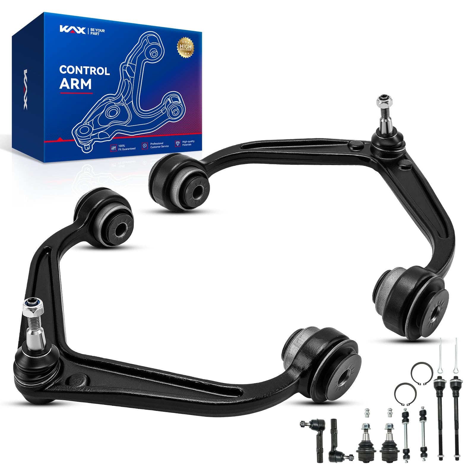 KAX Front Control Arms 8-Piece Kit