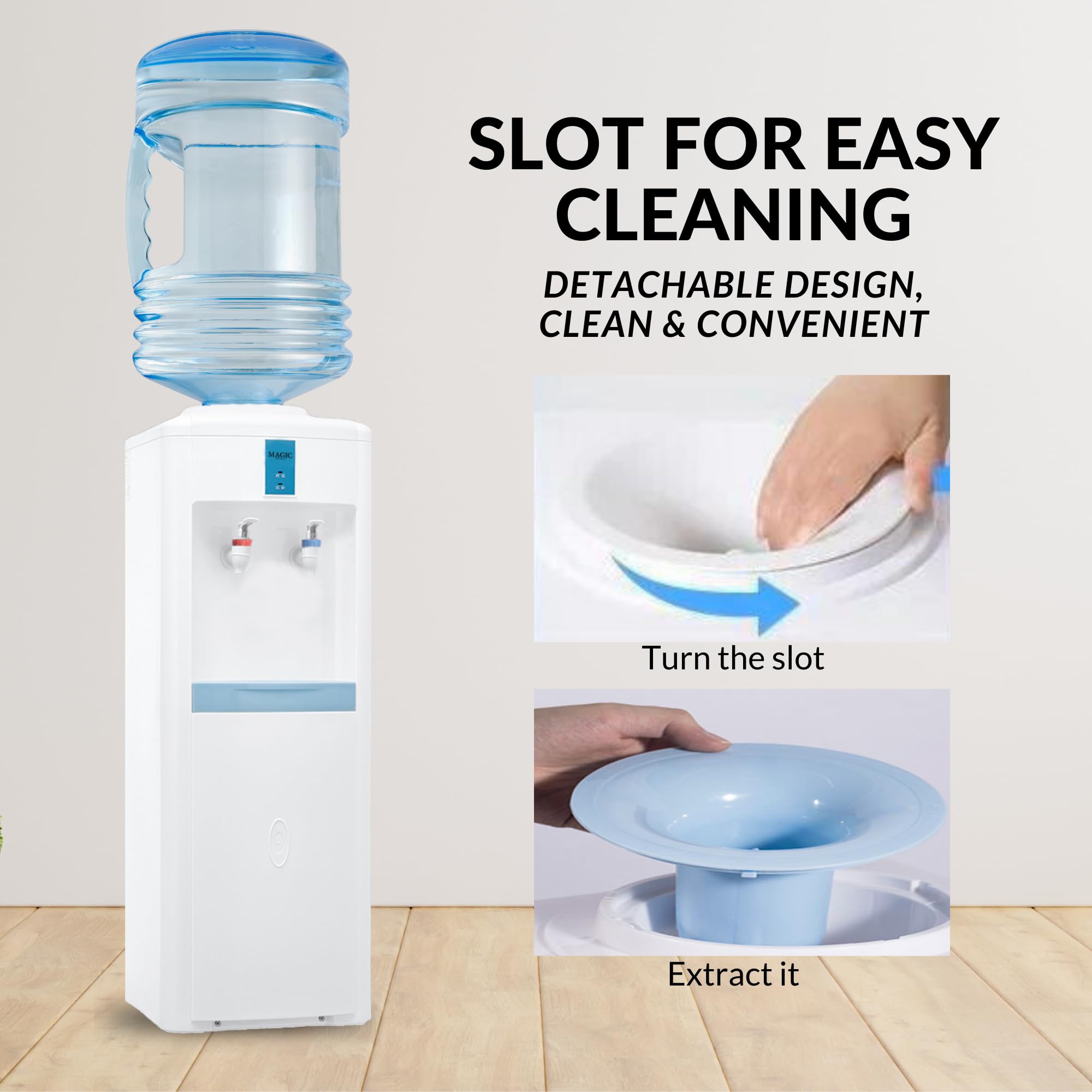 Wasserspender Heiß & Kalt - Untertisch-Modell Mit Leer-Anzeige Für Zuhause