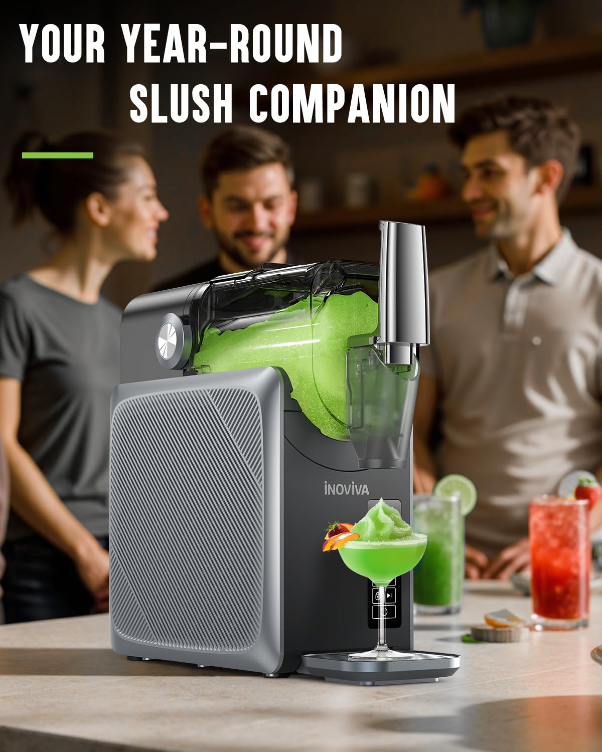 INOVIVA Machine à slushie 1,927,8 g