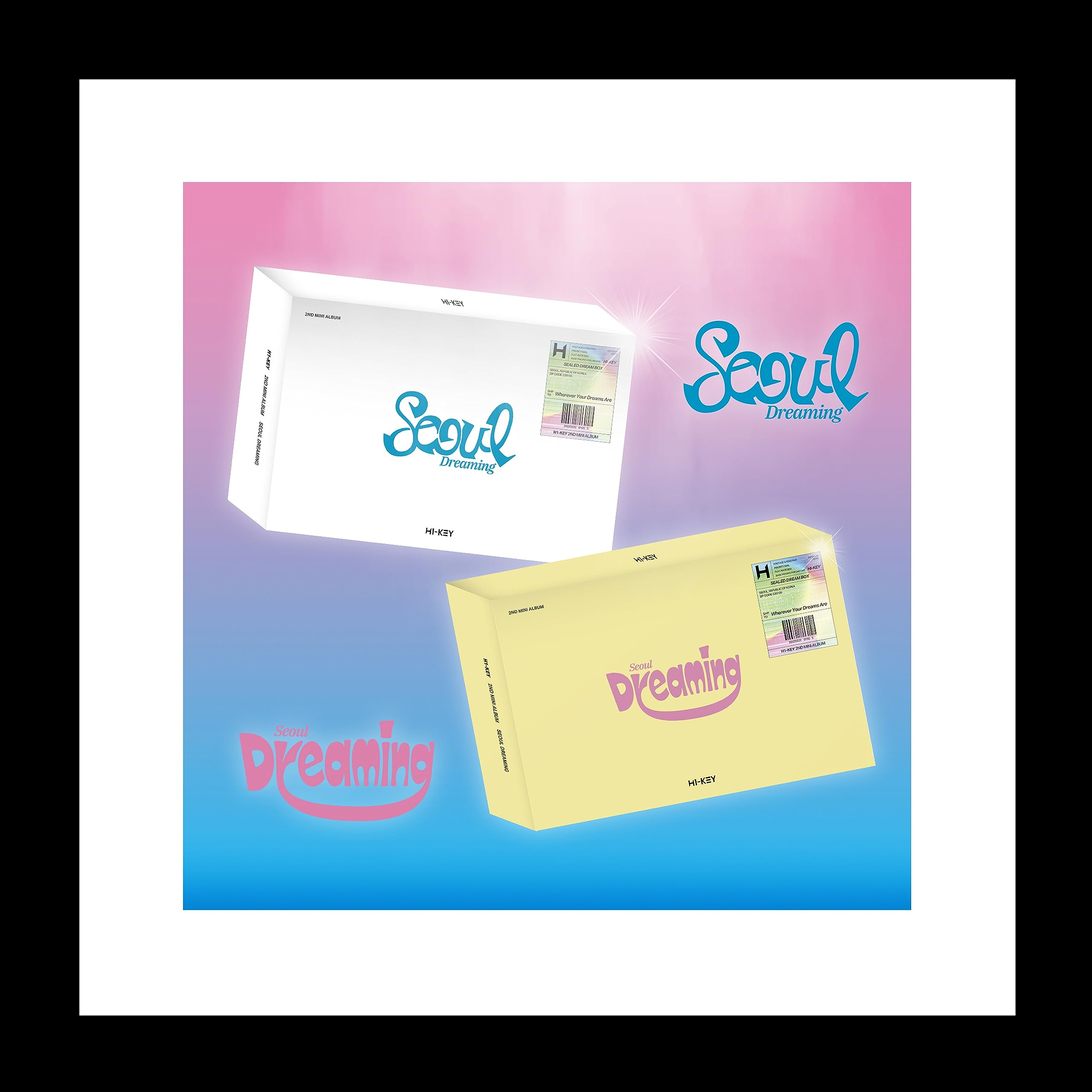 Amazon.com: H1-KEY Seoul Dreaming 2nd Mini álbum Seúl Versión CD+