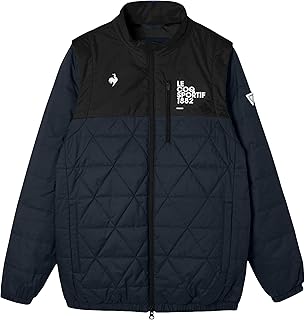 le coq sportif(ルコックスポルティフ) ブルゾンアウター 定番 中綿 2WAY 袖脱着 撥水 防風 保温 ゴルフ LG5FWB50Mメンズ