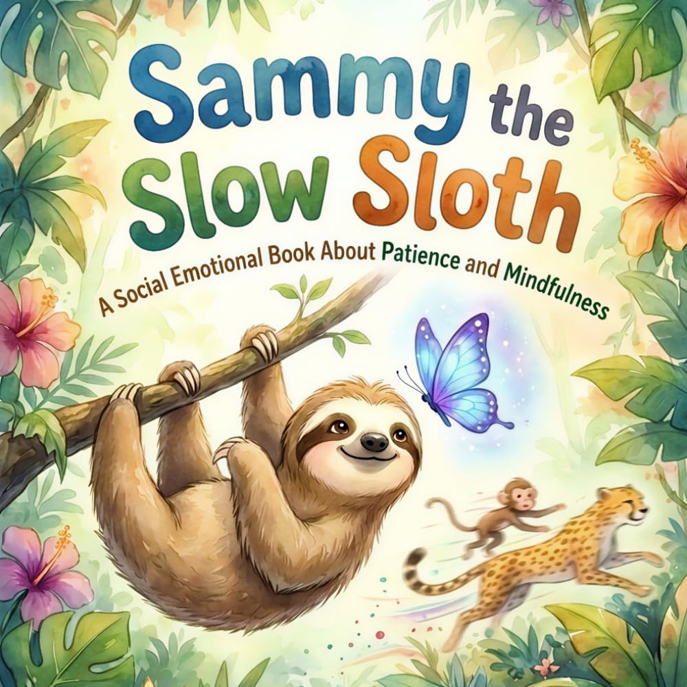 Sammy the Slow Sloth: A Social Emotional Book About Patience and Mindfulness