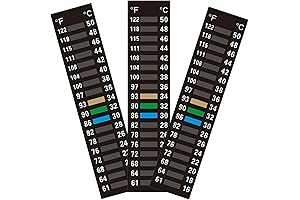 Aquarium Thermometer Strip: Essential Temperature Gauge for Your Fish's Well-being