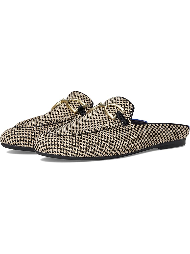 Black Rothy's The Double Bit Loafer Mule